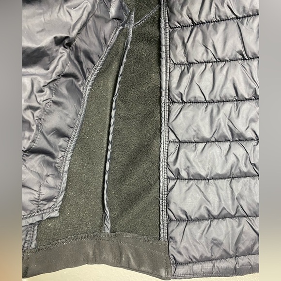 Scandinavian Explorer Black quilter Puffer Full Zip Nylon Coat Women’s Small - Picture 9 of 12